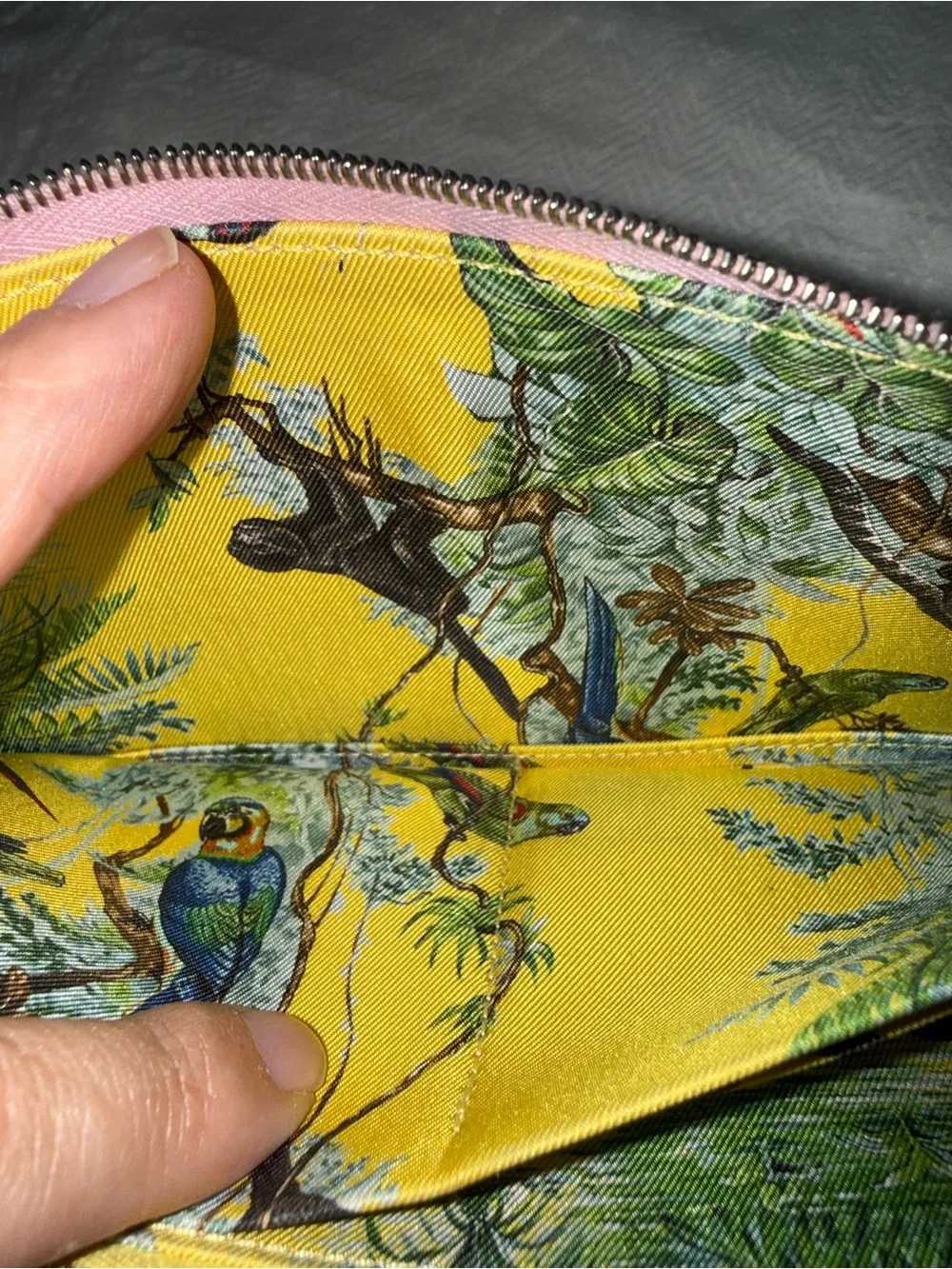 Hermès Silk'In Classique Long Wallet